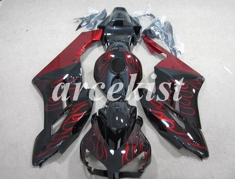

4Gifts New ABS Injection Mold Full Fairing Kit Body set fit for HONDA CBR1000RR 1000RR 2004 2005 04 05 Custom silver yellow
