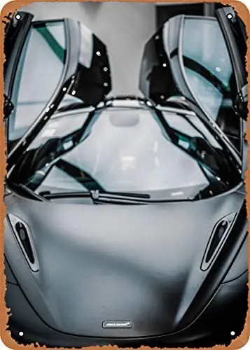 

Metal Sign - Supercars McLaren 720S Stealth Mode - 8 x 12 Vintage Look Tin Sign
