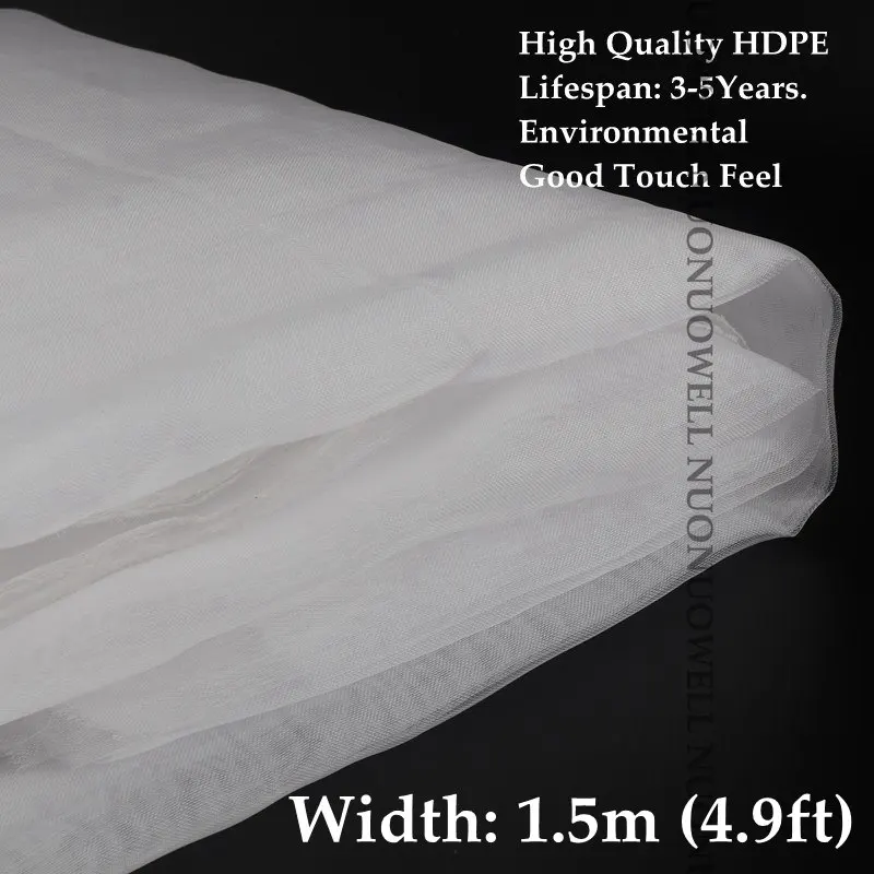 Width 1.5M 5 м/лот 100 сетка для борьбы с вредителями сетка для ухода за овощами фруктами растениями защитная сетка для теплиц от комаров тлей вредителями отвергающая сетка - Цвет: Width 1.5M