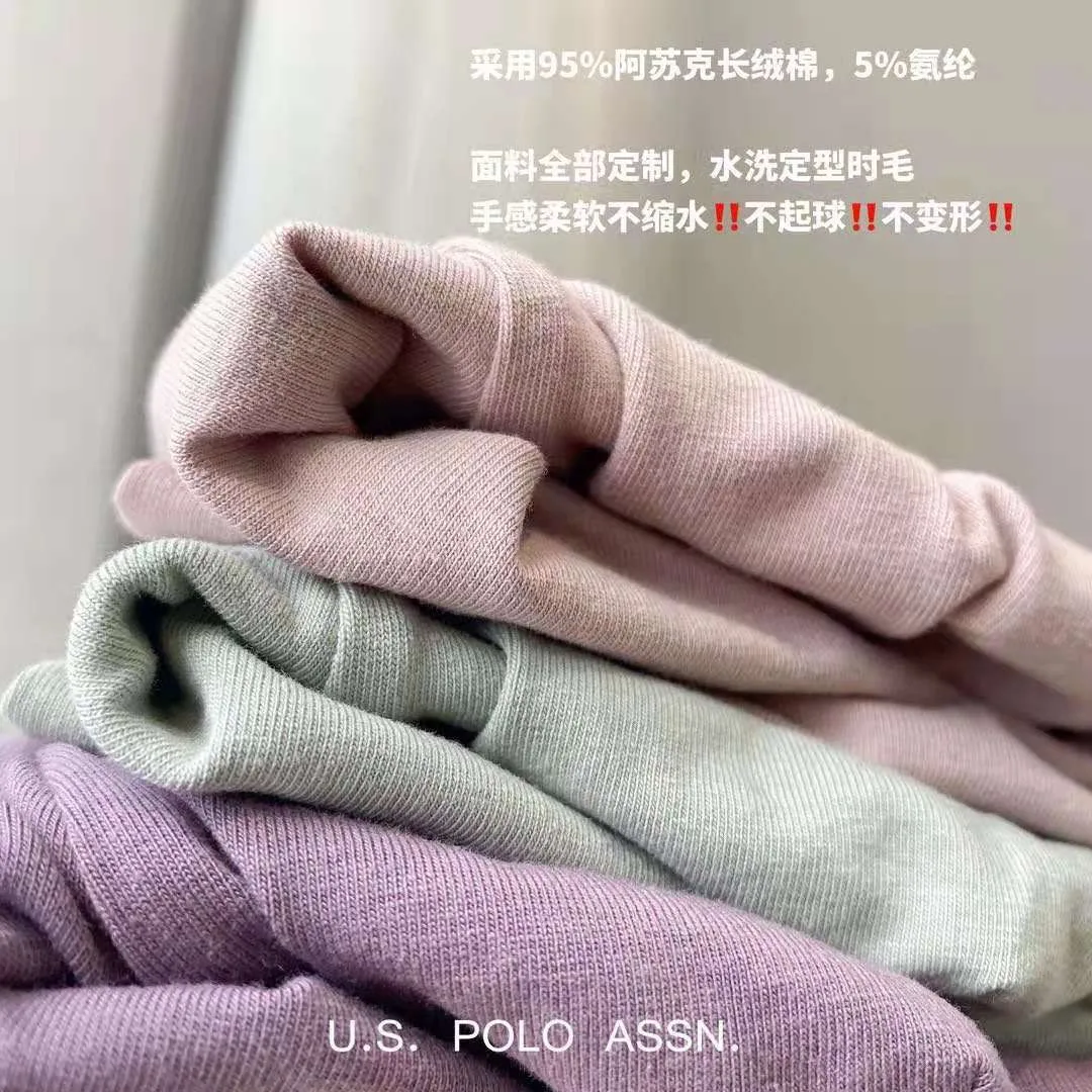 США Мужские свободные шорты Polo Assn. модные мягкие удобные с четырьмя углами