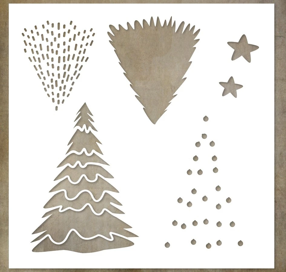 

Super Shining Christmas Tree Metal Cutting stencil DIY Scrapbooking Card Dies and Stamps Paper Card Handmade Album Sheets 2021