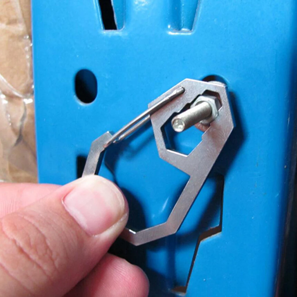 

Men Key Chain Buckle Key Organizer Holder Keyrings Quick Release Hooks