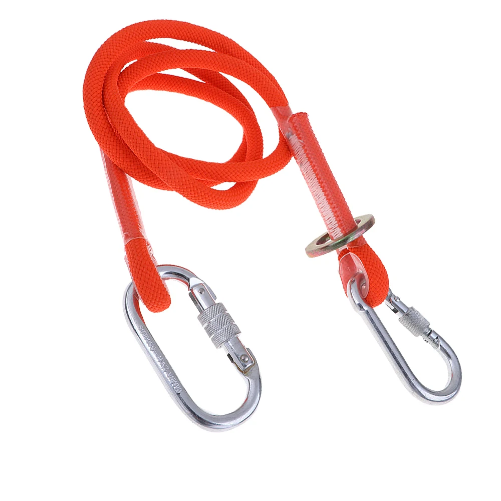 

Safety Harness Fall Protection Rock Climbing Rappelling Harness With Carabiner