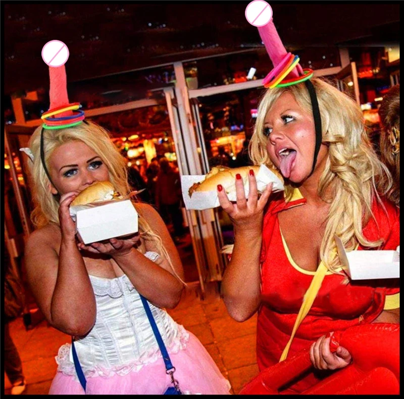 Девичник вечерние принадлежности головка члена Hoopla игровая Вечеринка будущая