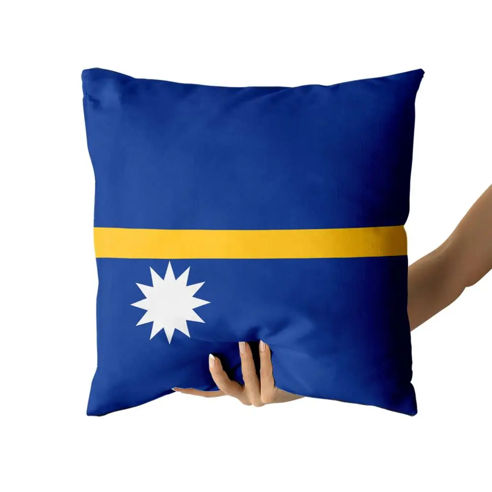 

Nauru Cotton Canvas custom pillow custom covers Throw Pillow Pillow Covers personalized gifts