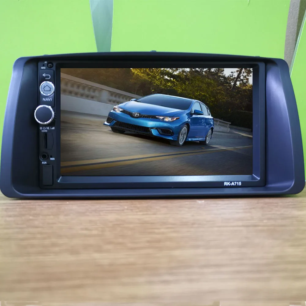 

7 Inch 2 Din Car Radio Multimedia Player Head Unit with Frame For Toyota Corolla 2003 2004 2005 2006 Android Auto Stereo