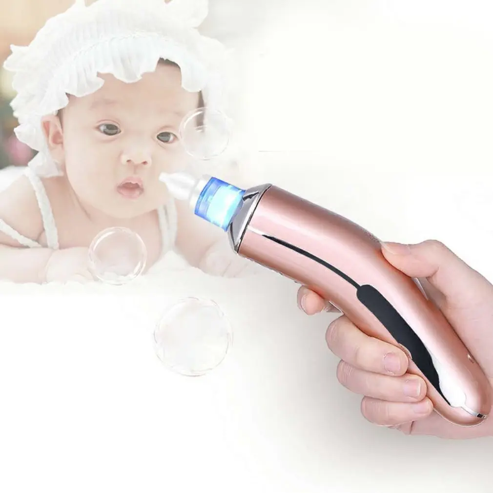 Электрический детский аспиратор с 5 зубцами для здоровья носа Безопасный