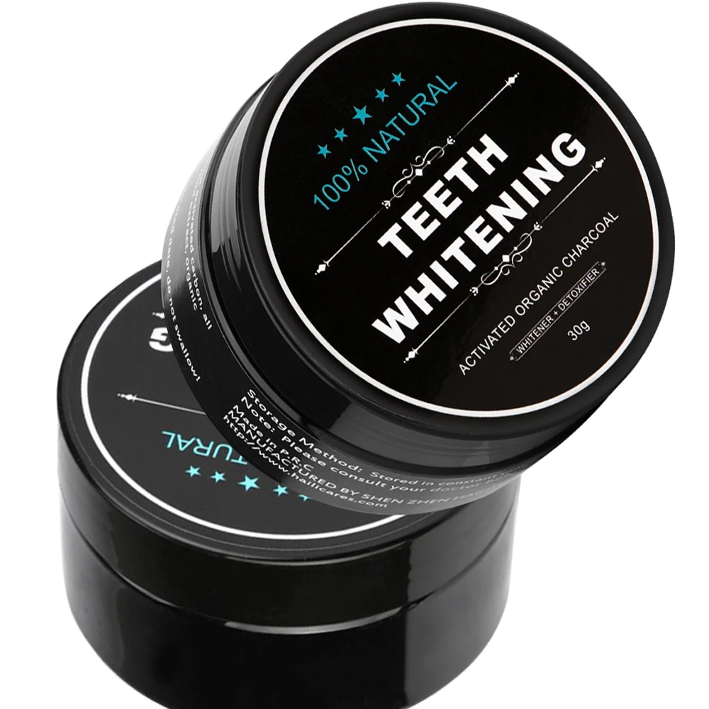 30 г отбеливающий зубной порошок активированный бамбуковый уголь зубная паста