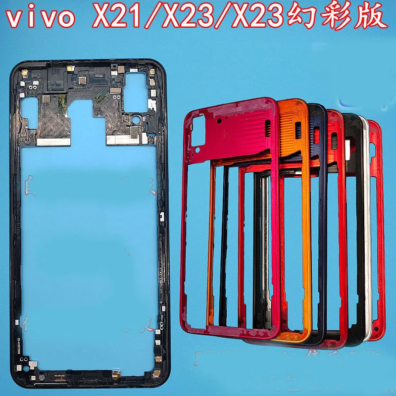 

Original For Vivo X21 /V23 Bezel Middle Frame Housing Cover battery cover For Vivo X21 /V23 parts （without side buttom）