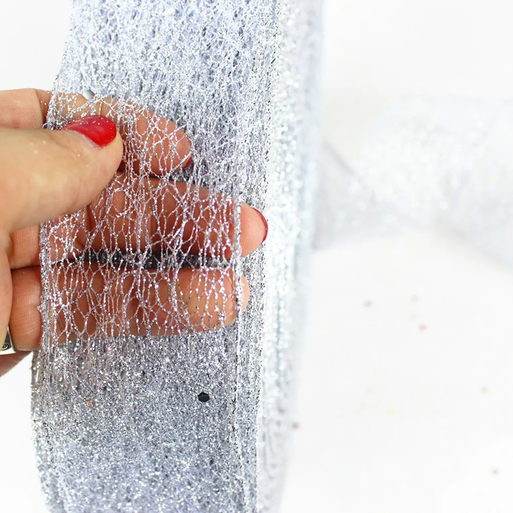 2 м Рождественская вечеринка пудра Бронзирующая мишура украшения для