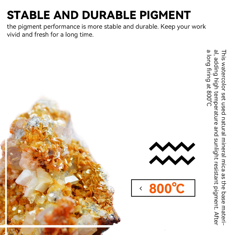 Najtaniej Super Vision Chameleon Rock-Mica Warstwowa Akwarela 10 Kolorów Perłowych 8ML Tuba Z Przenośnym I Delikatnym Zestaw Pudełek D