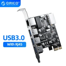 ORICO Expansion Network Card USB3.0 PCI Express Expansion Card Type-c Port for Mac Windows Linux