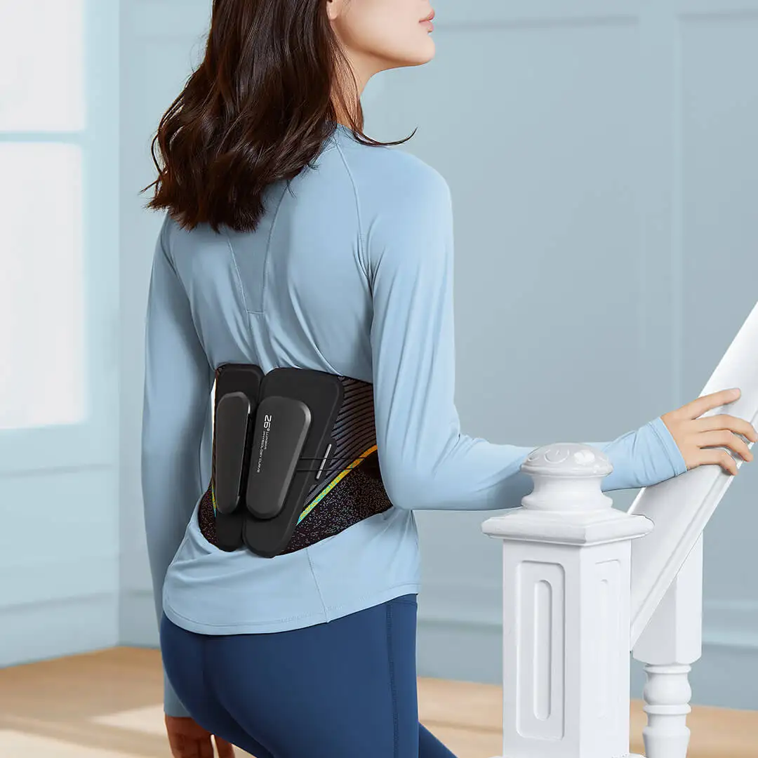 

Пояс Xiaomi Lefan для коррекции живота, поддерживающий пояс для коррекции фигуры, пояс для фитнеса, летающий тканый пояс для мужчин и женщин