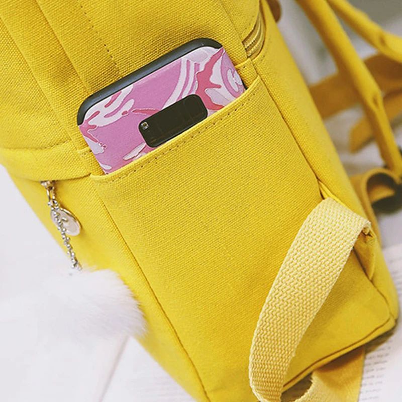 Женские холщовые рюкзаки женские школьные большие вместительные сумки для