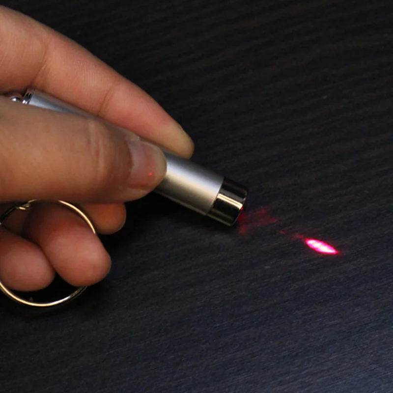 

Mini 2 in 1 Keychain Plus Flashlight Portable LED Light Torch for Emergency Camping PRE Flashlights