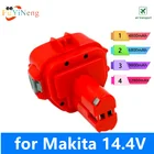 PA14 14,4 V 12800mAh Ni-CD сменный перезаряжаемый аккумулятор для Makita 1420 1422 1433 1434 6228D 6281D 6280D 1051D 6233D