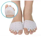 Силиконовые подушечки для передней части стопы, подушечки для облегчения боли в обуви, стельки для пальцев, при вальгусной деформации, Детские подушечки, уход за ногами
