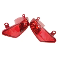 2 pcs car bumper tail lamp left right stop signal light warning fog lamp fit for peugeot 3008 2009 2016 auto replacement parts