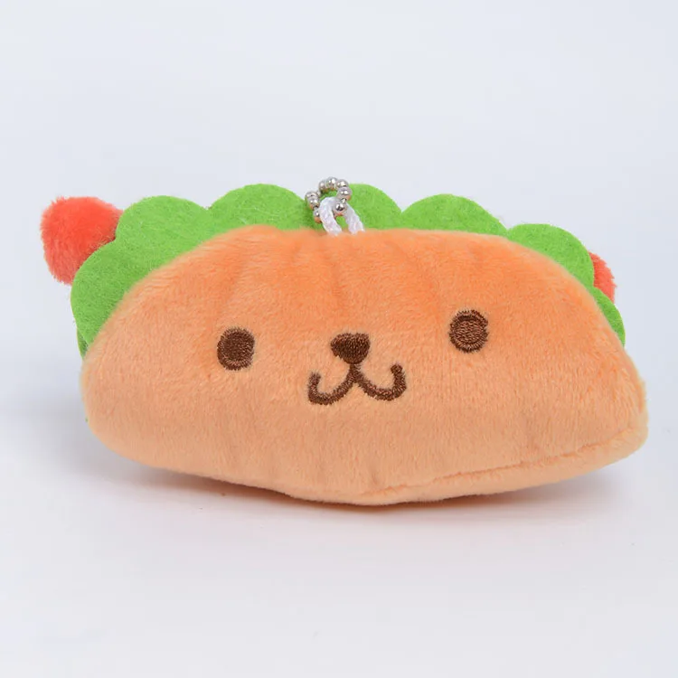 Креативная еда гамбургер хот-дог картофель фри плюшевый брелок игрушка для куклы