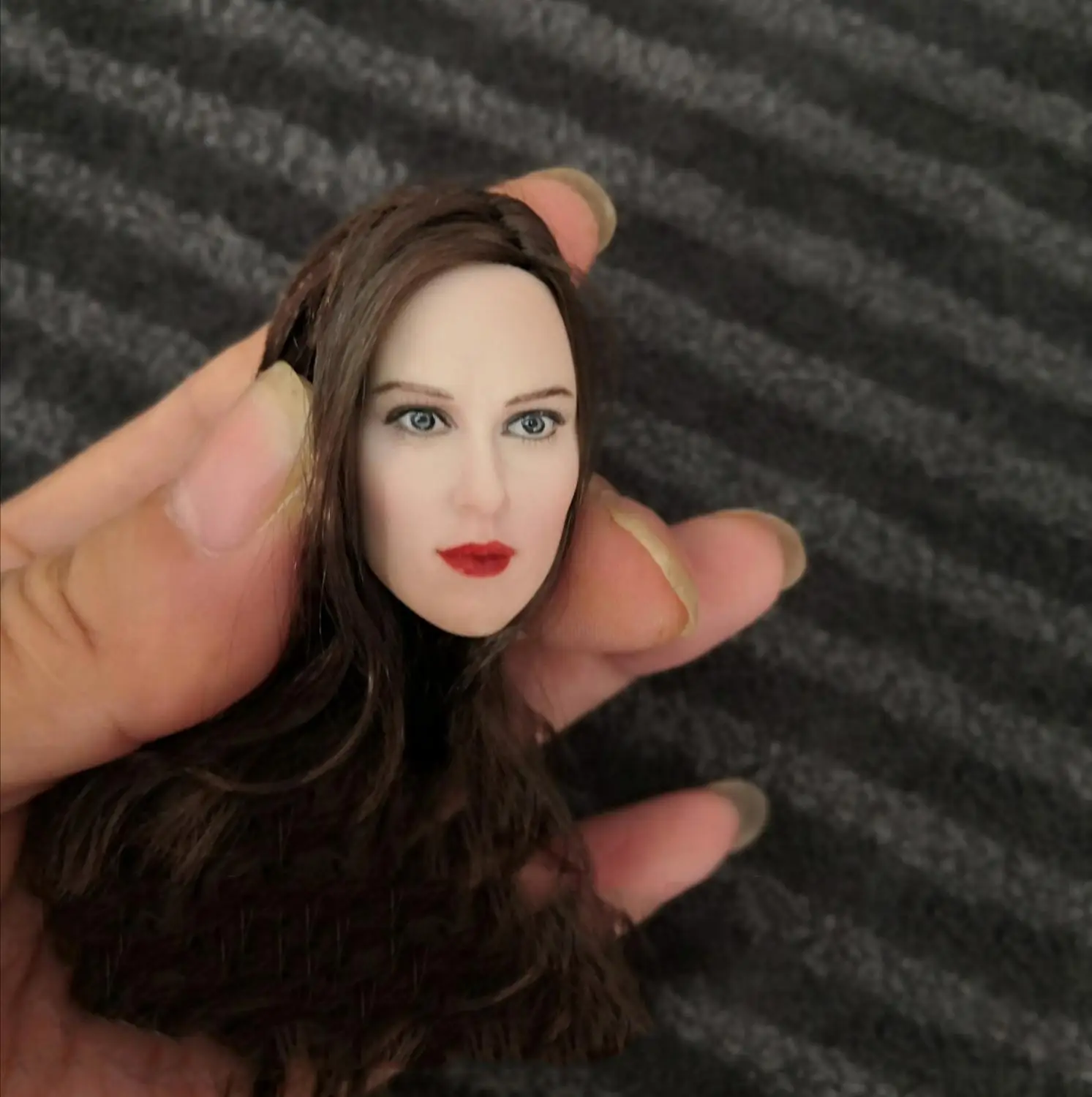 1/6 Скарлетт Юханссон 4 0 голова лепить Шоколадный Желтый Красный блондин волосы