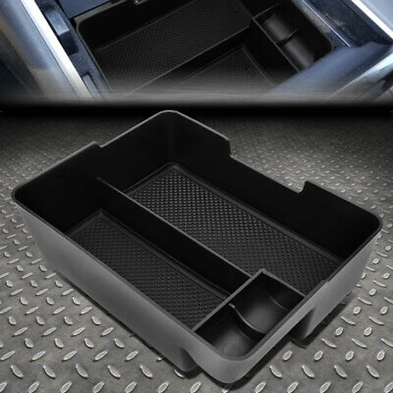 

Car Center Console Flocking Storage Box Armrest Box Storage Box Car Interior Modification for Tesla Model 3 2017-2019