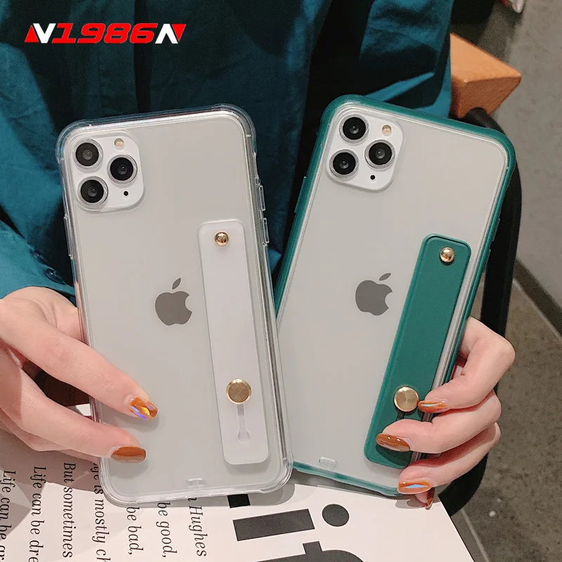 N1986N для iPhone 11 Pro X XR XS Max 6 6s 7 8 Plus чехол телефона модный браслет конфетные Цвета