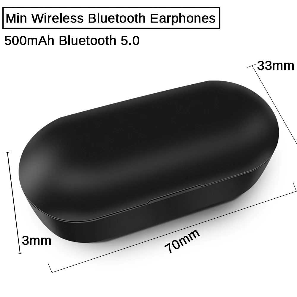 Оригинальные спортивные мини беспроводные TWS наушники A7, Bluetooth V5.0, наушники-вкладыши с микрофоном, наушники-вкладыши для iPhone, Android, Earpod