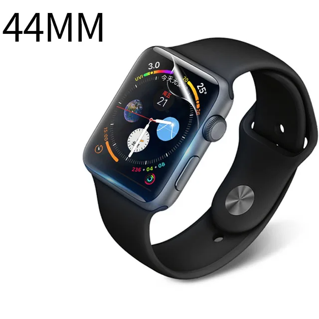 15D изогнутая Гидрогелевая пленка для Apple Watch 38 мм 40 мм 42 мм 44 мм Защитная пленка для часов 38 40 42 44 мм без стекла