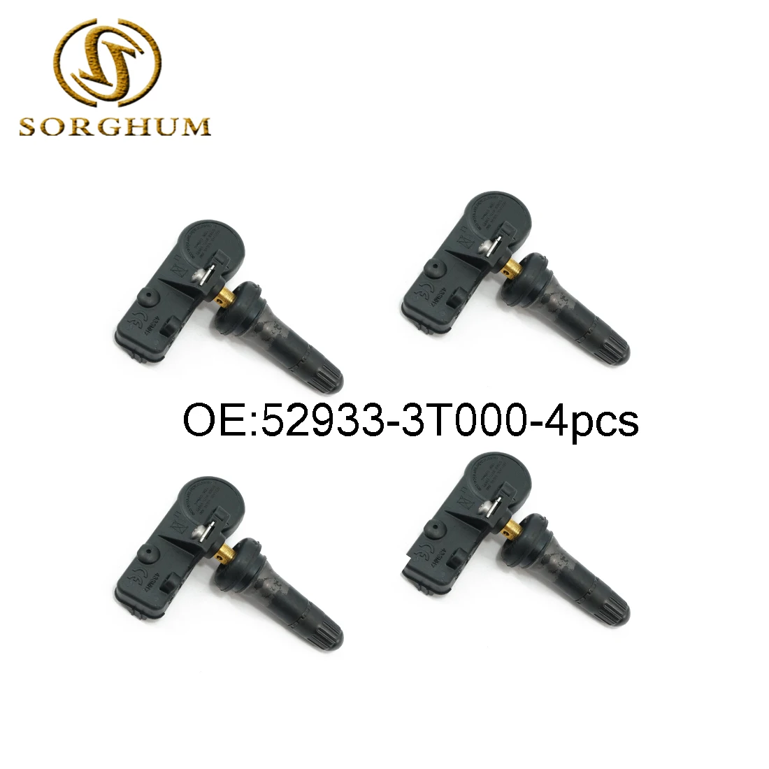4 шт. 52933-3T000 TPMS датчик давления в шинах для Hyundai Kia 529333T000 система контроля давления в шинах