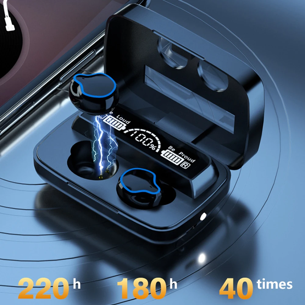 Новинка беспроводные наушники Bluetooth 5 1 TWS Спортивная мини гарнитура для бега