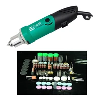 6 5mm high speed electric grinder engraving electric mill adjustable speed drilling cutting grinding electric drill polishing