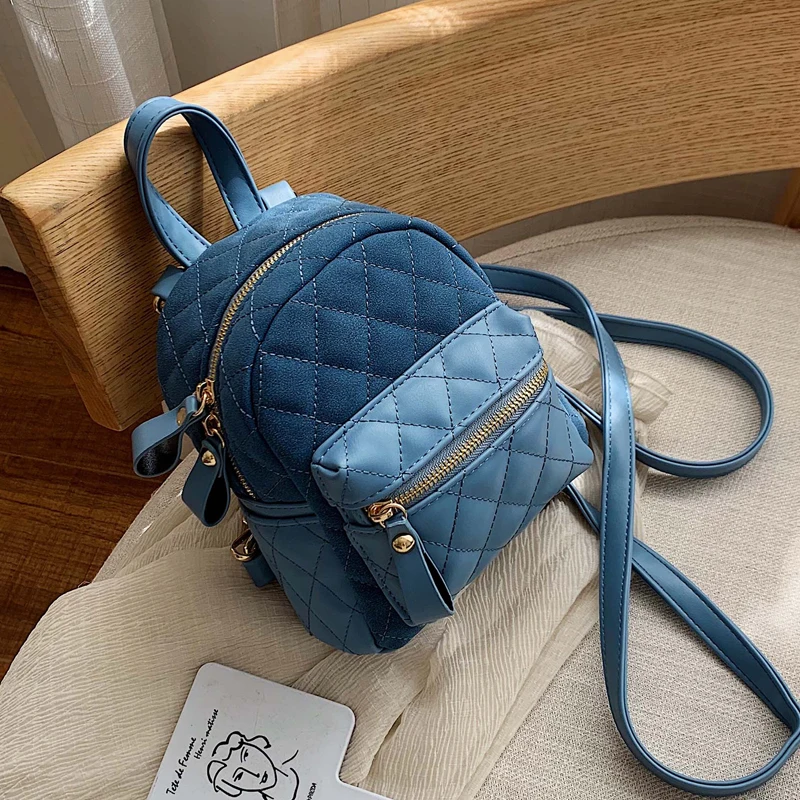 Новый Дизайнерский Модный женский рюкзак мини мягкий на ощупь