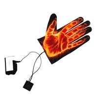 five finger gloves heating sheet usb electric heating pads lithium battery three speed thermostat switch heating films