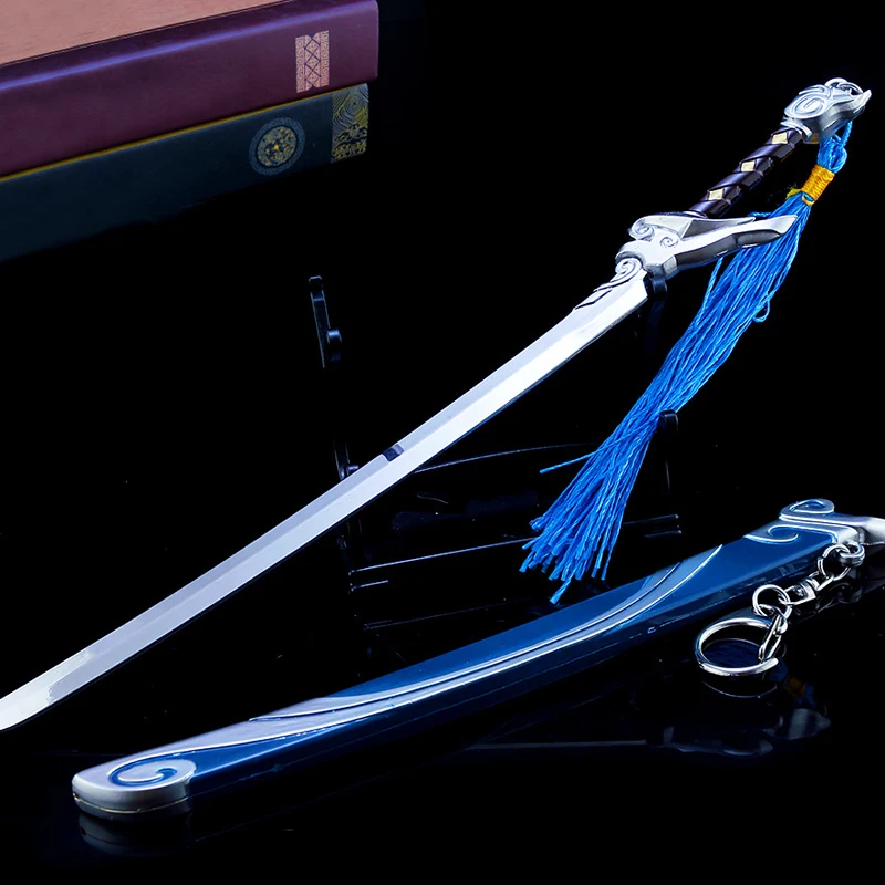 Game Peripheral Toy Knife Model Weapon Yasuo Blast Sword Hero Alloy Metal Ornament | Игрушки и хобби