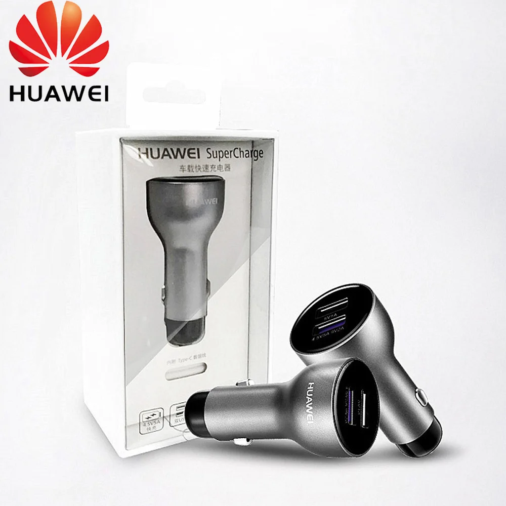Автомобильное зарядное устройство HUAWEI оригинальный адаптер для суперзарядки 5 А