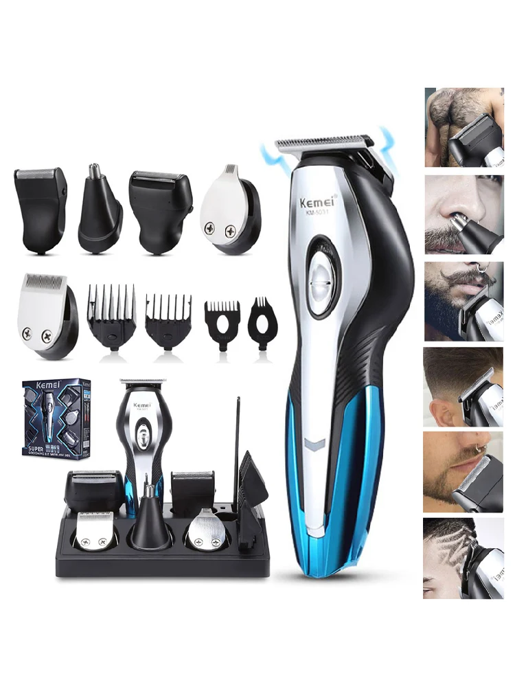 Перезаряжаемая электрическая машинка для стрижки волос водонепроницаемый Для