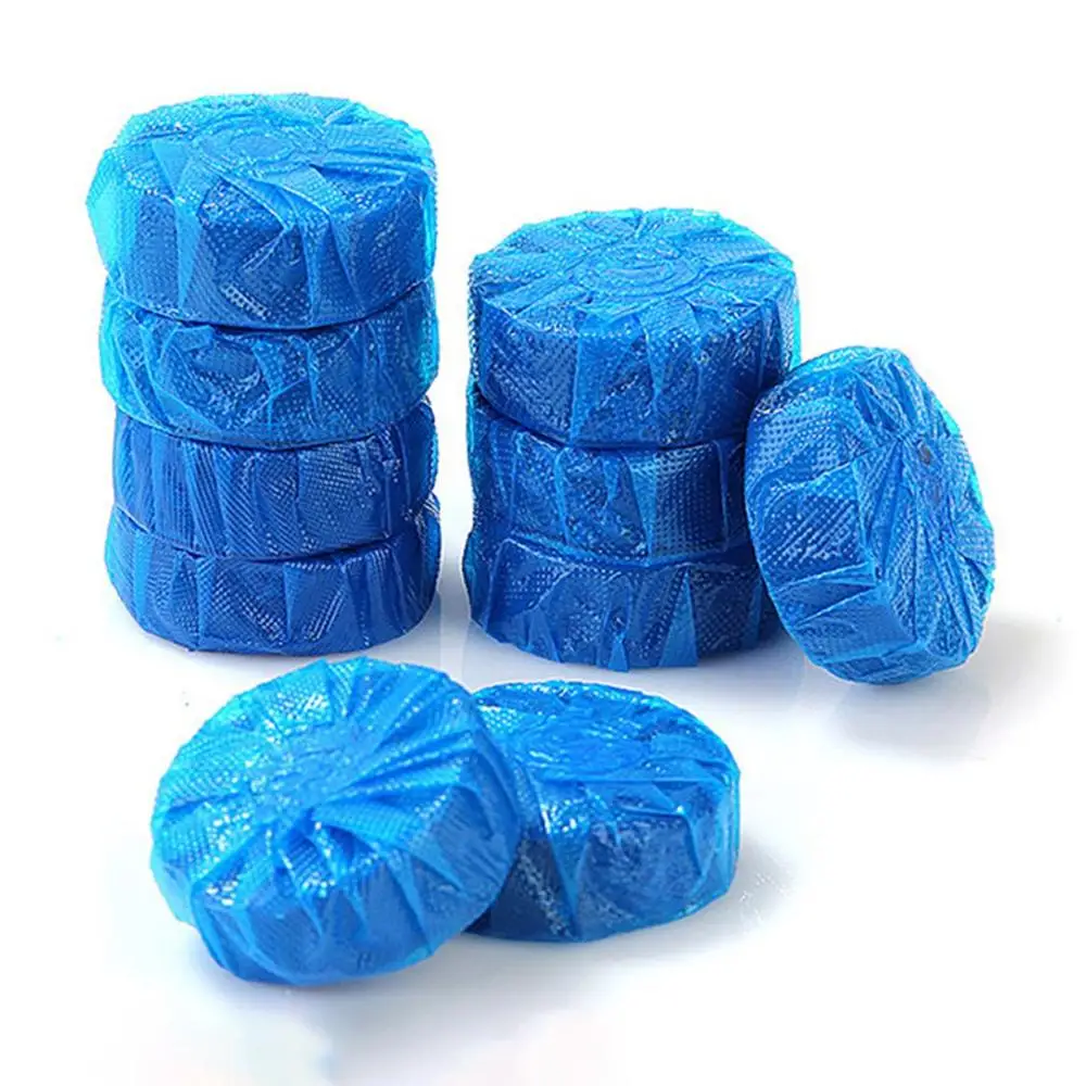 Синие пузыри для унитаза Bao Автоматическая Промывка Туалет дух чистящее средство