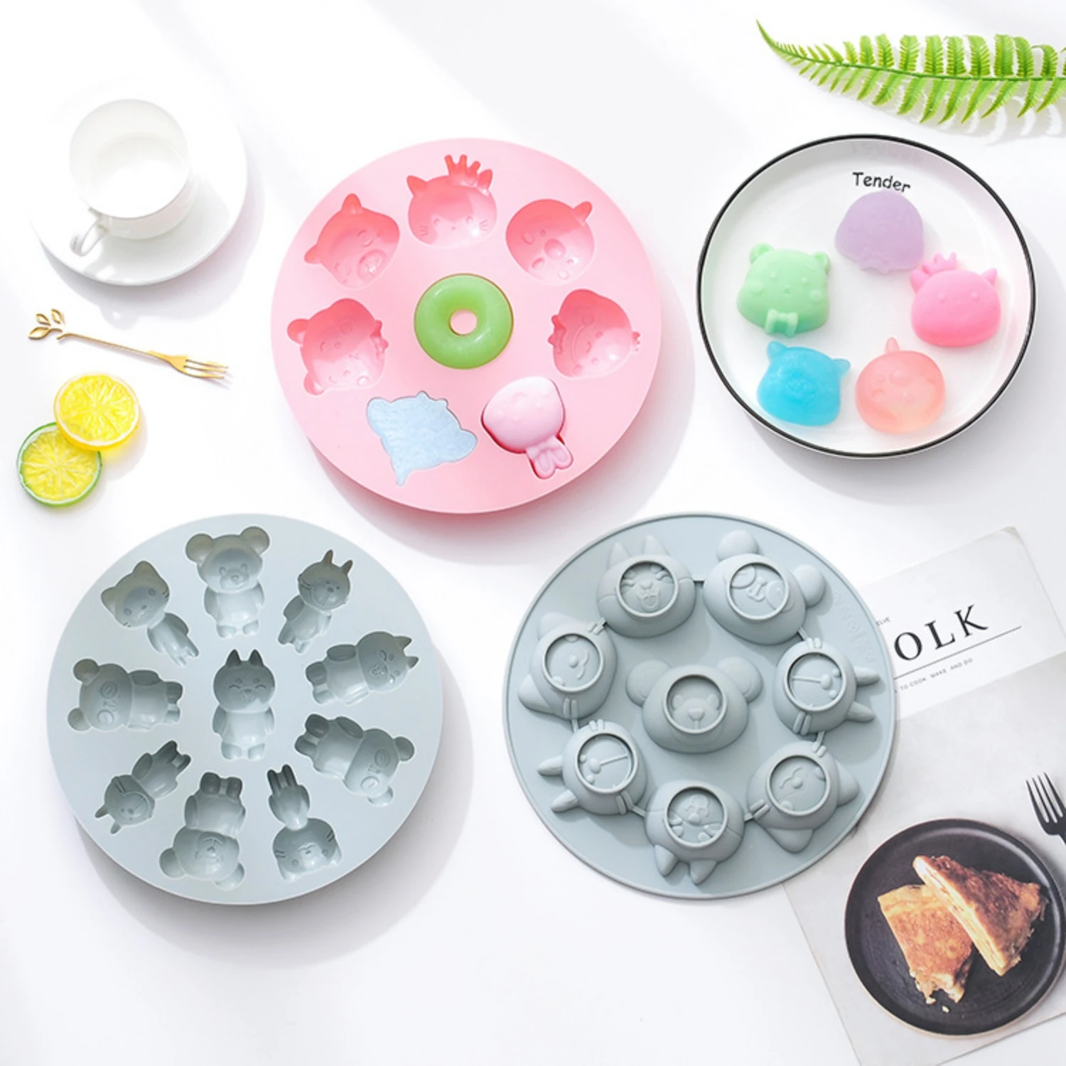 8 емкостей рисовое желе инструмент для печенья Форма выпечки детского питания