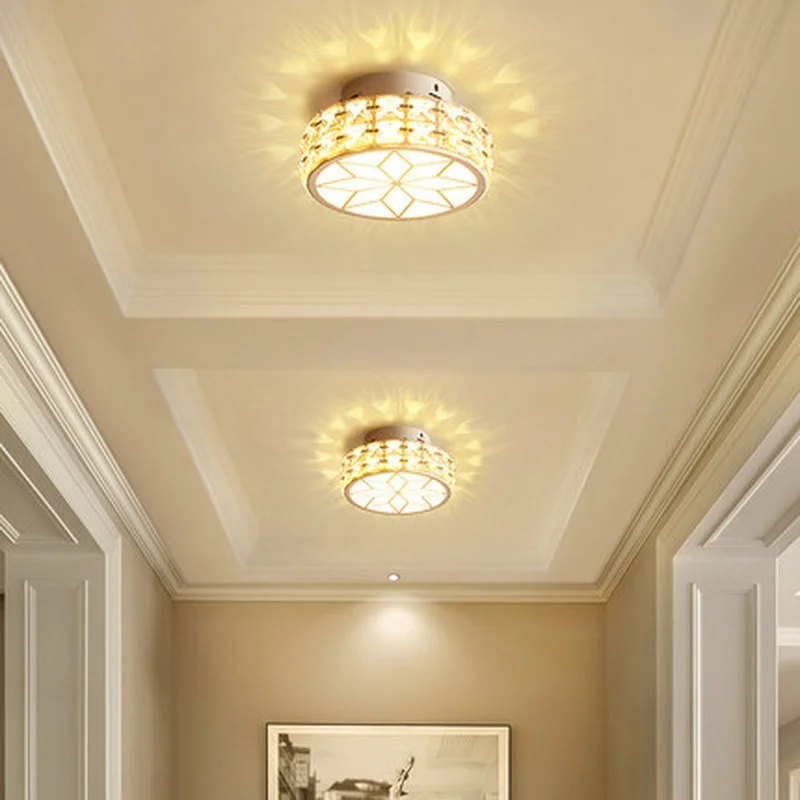 Современные Простые акриловые светодиодные потолочные люстры для гостиной с