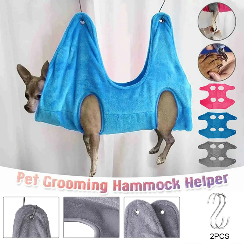 

Гамак для груминга собак и кошек, вспомогательная Сумочка для щенков, 1 X гамак для питомцев, 2 X крючок S