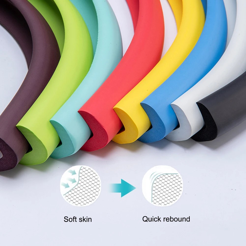 2m Baby Safety Table Bumper Strip Desk Edge Guard Home Cushion Protector Safe Protection Children Bar Soft Thicken | Мать и ребенок