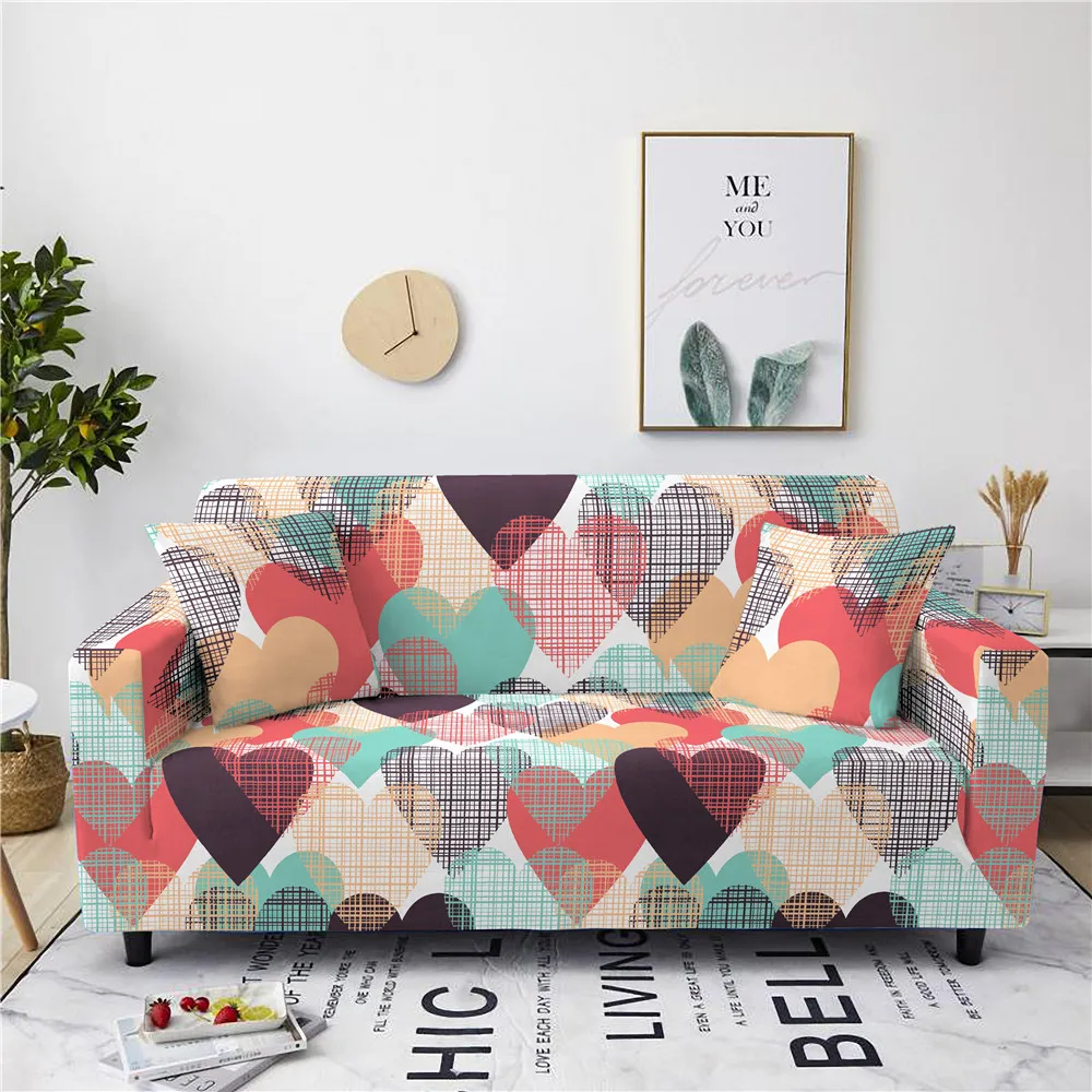 Чехлы для диванов противоскользящие эластичные растягивающиеся украшения дома