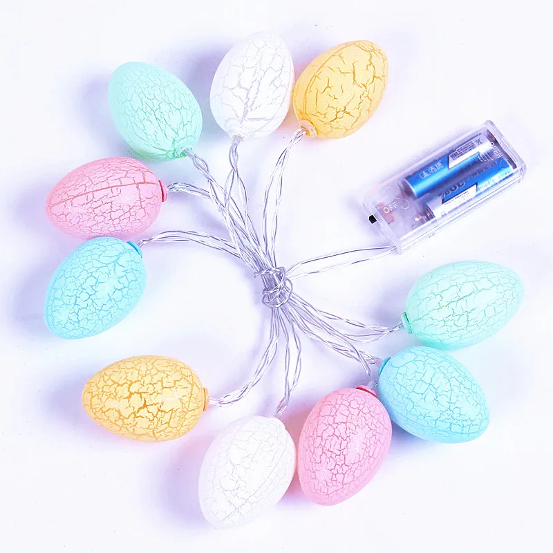 СВЕТОДИОДНАЯ Гирлянда в виде яйца 1 65 м на батарейках | Дом и сад