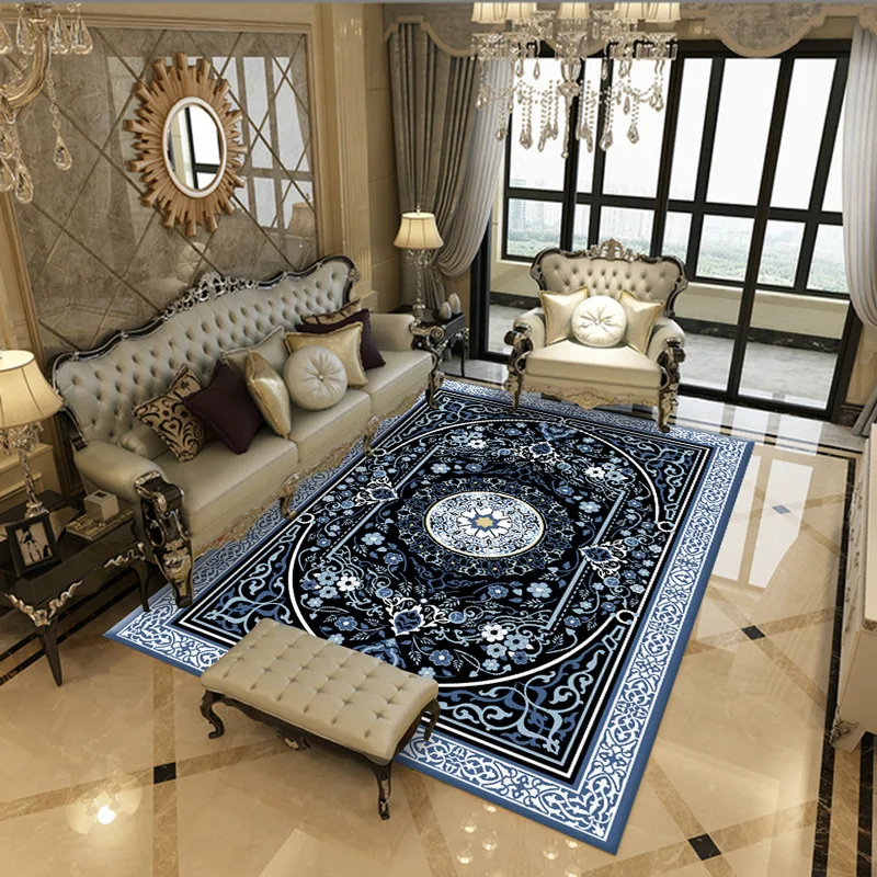 Новый красивый персидский ковер с геометрическим принтом для гостиной спальни