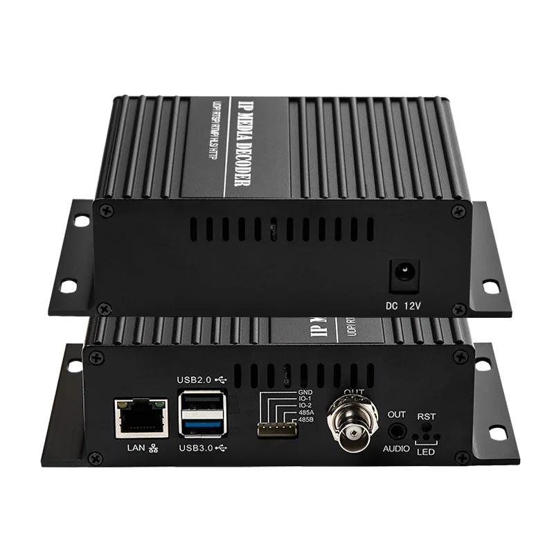 OTV-HS10 H.265 H.264 1080P SDI IP декодер с выходом USB RS485 для декодирования потоковой сети RTMP RTSP