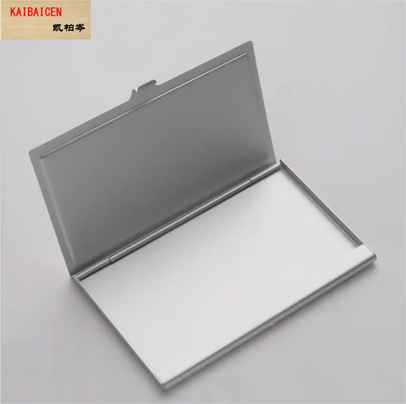 100pcs/Lot Blank sublimation Bussiness card holder For Heat thermal transfer printing metal bank box case products | Компьютеры и офис
