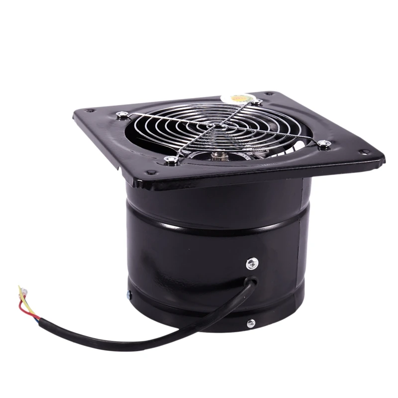 

220V Exhaust Fan 6 Inch Ventilation Exhaust Fan Hanging Wall Mounted Low Noise Home Bathroom Kitchen Smoke Exhaust Fan Air Vent
