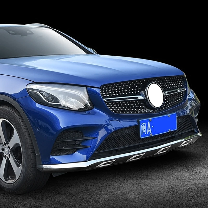Gelinsi для Mercedes Benz GLC Coupe 2015 2019 украшение автомобильного бампера хромированная рамка