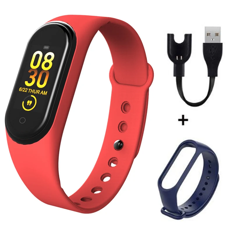 F M4 Smartband фитнес трекер Smartwatch активности браслет Bluetooth водонепроницаемый монитор артериального давления для мужчин и женщин - Цвет: F