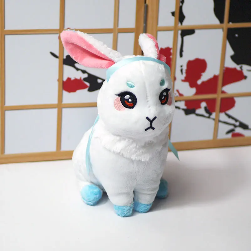 Основатель Diabolism Плюшевая Игрушка Аниме MO DAO ZU SHI wifi Lan Zhan rabbit Мягкая кукла 20 см для подарка